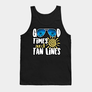 Holiday Good Times And Tan Lines Tank Top